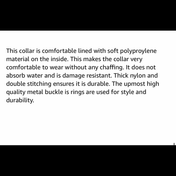 Downtown Pet Supply Adjustable dog collar. Blue. NWOT. - Picture 6 of 6